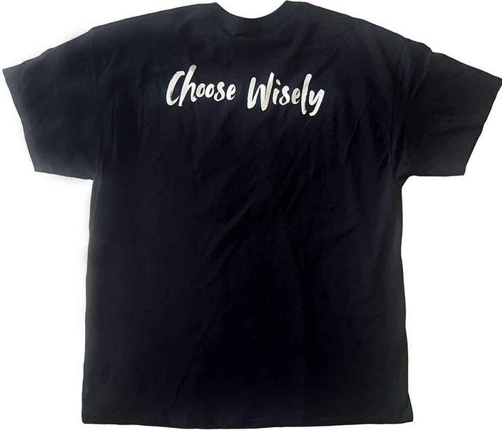 Immagine prodotto J Cole Choose Wisely Maglietta Stampa posteriore Adulto Unisex (S)