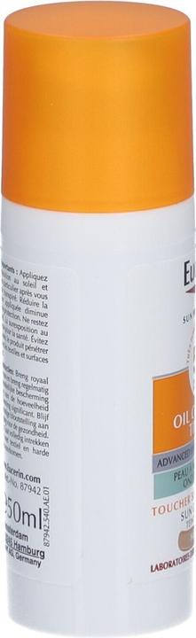 Produktbild Eucerin Sun Oil Control Spf 50 Gel Cream Dry Touch Tinted (Sonnencreme Gesicht, SPF 50, 50 ml)
