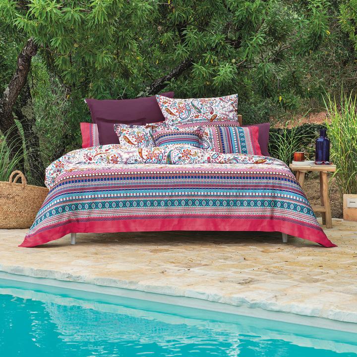 Actual product image Bassetti Maco satin bed linen Burano R1 (Duvet cover, 80 x 80 cm, 155 x 220 cm)