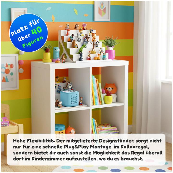 Produktbild Stadtecken Regal für Toniebox 1 und 2 Kallax