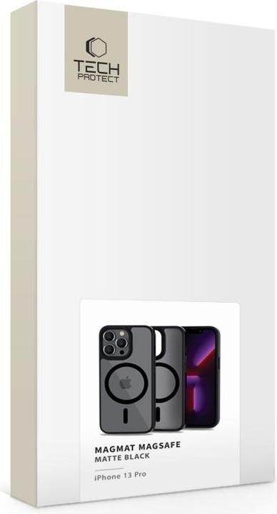 Image du produit Tech Tech-Protect TECH-PROTECT MAGMAT MAGSAFE IPHONE 13 PRO MATTE Juodas (Apple iPhone 13 Pro)