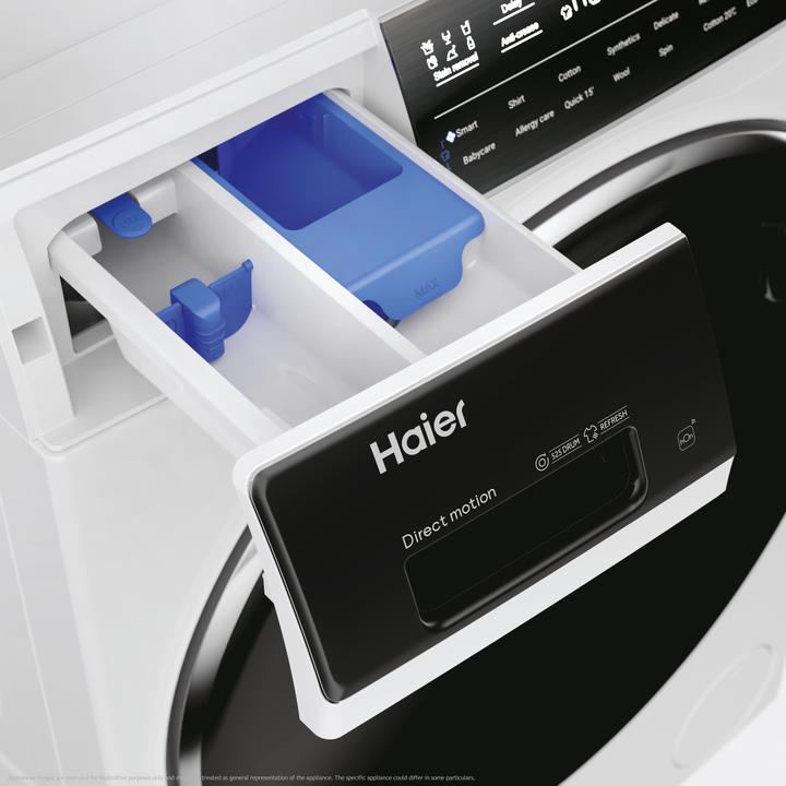 Produktbild Haier Frontladerwaschmaschine, 12 kg, 1400 U/min, I-Pro (12 kg, Links)