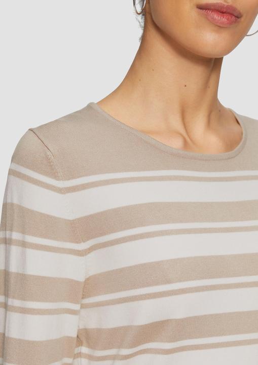 Immagine prodotto S.Oliver Strickpullover Gestreifter Strickpullover aus Viskosemix (40)