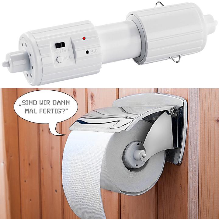 Image du produit Playtastic Porte-papier toilette parlant