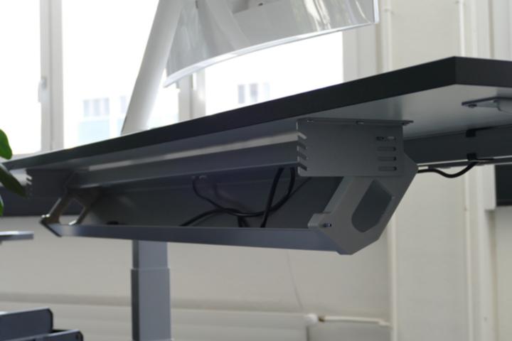 Produktbild Actiforce Kabelwanne Swing schwarz (Kabelkanal, 126.40 cm)