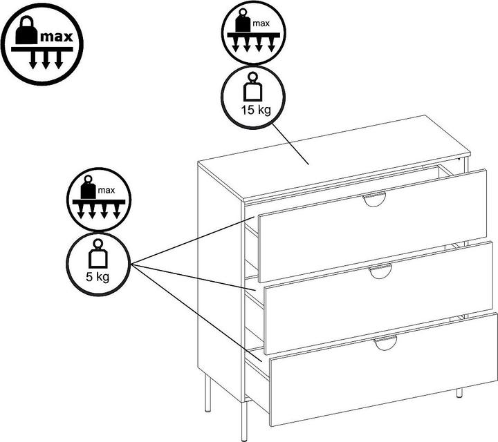 Image du produit Vente-unique Nataniel (23 x 25 x 24 cm)