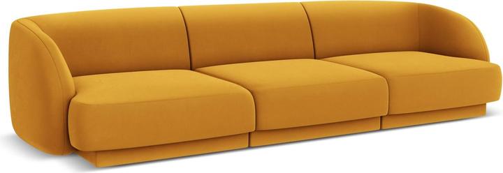 Actual product image Micadoni Velvet Sofa, "Miley", 3 Seats, 255x90x70 Made in Europe (3-seater)