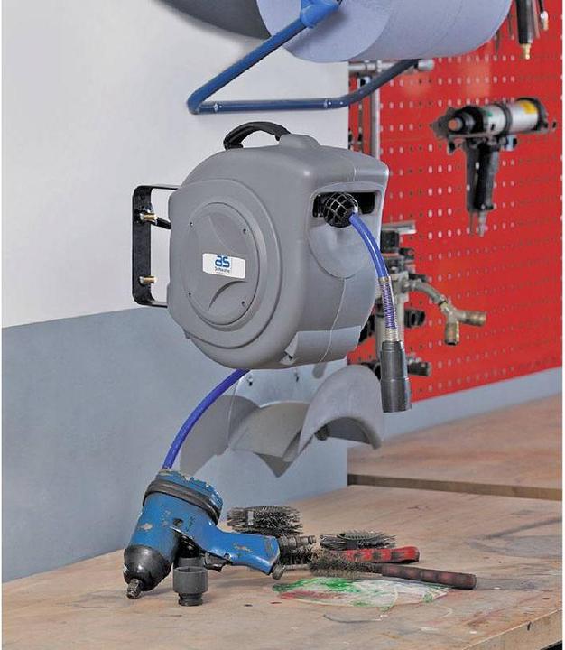 Actual product image As - Schwabe Compressed air hose reel