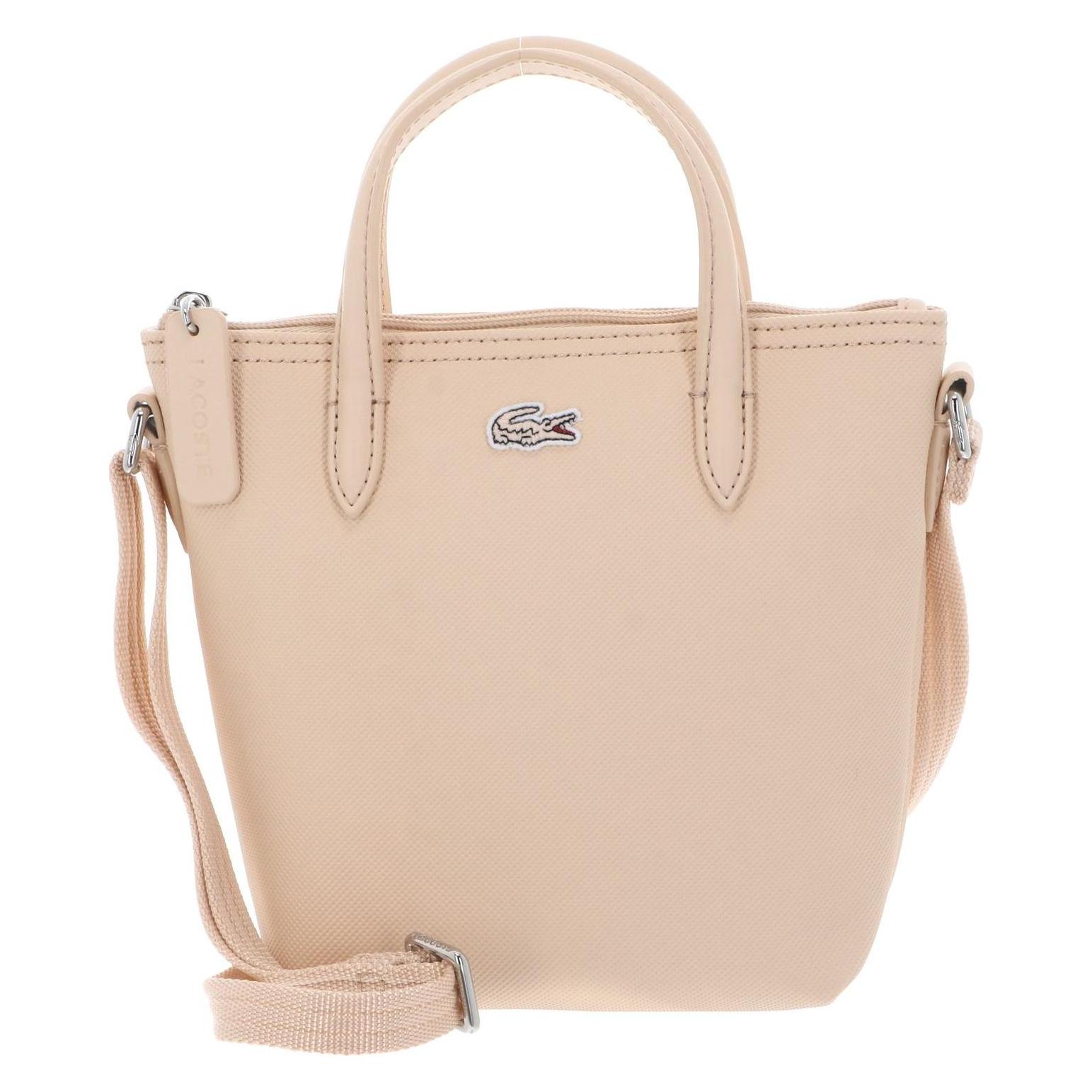 Lacoste, Damen, Handtasche, Shopping Cross Bag, Orange