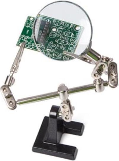 Produktbild Velleman VTHHN Dritte Hand mit Lupe