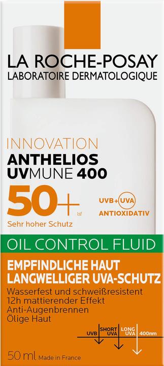 Image du produit La Roche Posay Anthelios UV Mune Oil Control Fluid (SPF 50+, 50 ml)