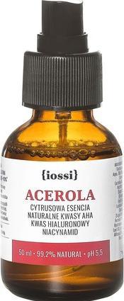 Actual product image Iossi Acerola Citrus Essence From Natural Aha Acids. Hyaluronic Acid And Niacinamedem (Vitamin B) (Tonic water, 50 ml)