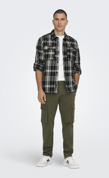 Produktbild Only & Sons Onsmilo Ovr Ctn Check Ls Shirt Noos (XXL)