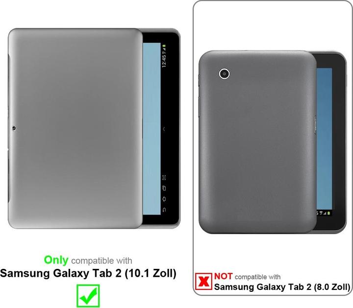 Produktbild Cadorabo Handykette für Samsung Galaxy Tab 2 (10.1 Zoll) Necklace Hülle mit verstellbarem Kordelband