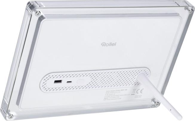 Produktbild Rollei Smarter Bilderrahmen | 10,1" Diagonale | WiFi | Frameo App | Acryl | Modell 109 (10.10", 1280 x 800 Pixel)