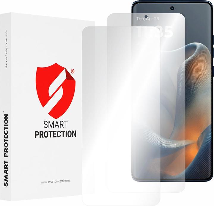 Immagine prodotto Smart Protection - Premium Classic (2 pack) - Motorola Edge 60 / 60 Fusion - Clear (2 Pezzo/i, Motorola Edge 60, Motorola Edge 60 Fusion)
