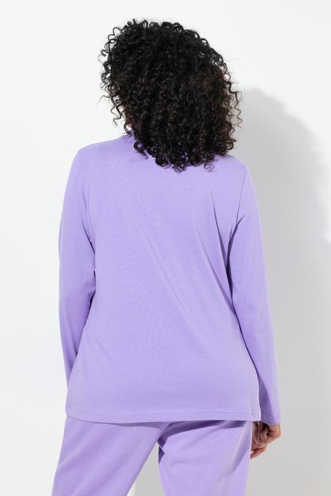 Produktbild Ulla Popken Shirt, Rollkragen, Slim, Langarm (62)