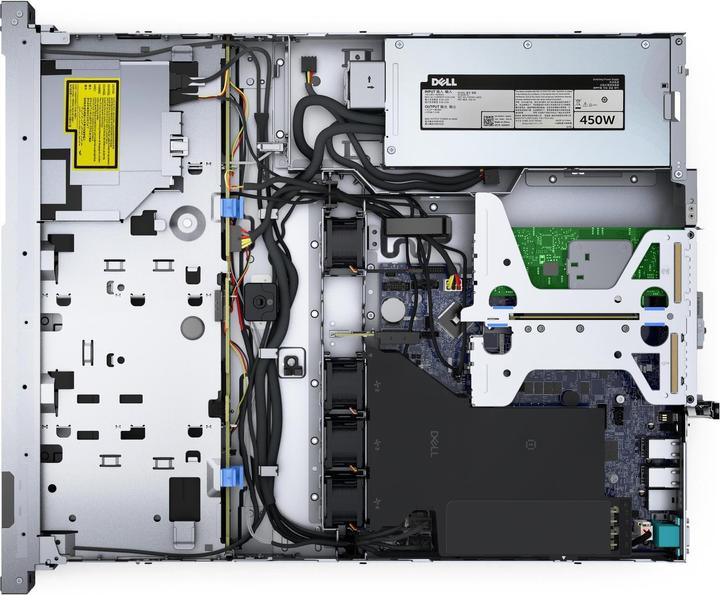 Actual product image Dell POWEREDGE R250 XEON E-2314 (Intel Xeon E-2314, 8 GB, Rack Server)