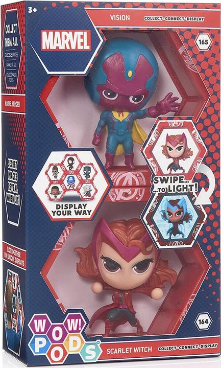 Image du produit WOW Stuff WOW ! POD Marvel Vision + Scarlet led figures set