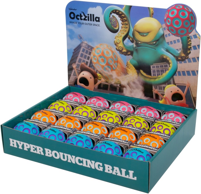Actual product image Waboba Octzilla Ball Disp ass Stk