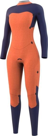Produktbild Mystic Dazzled Fullsuit 5/3mm Bzip Wm (5/3 mm, XL)