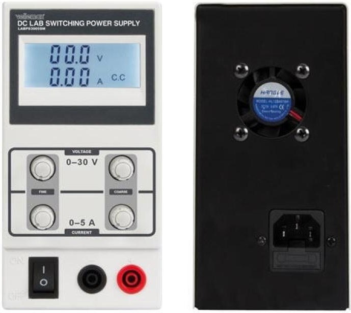 Actual product image Velleman Laboratory power supply unit