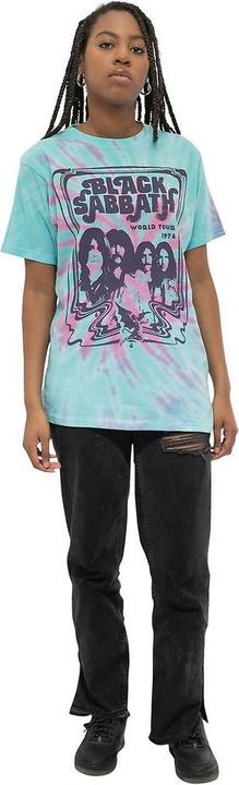 Immagine prodotto Music Brand Maglietta Unisex Adulto World Tour 1978 Tie Dye (M)