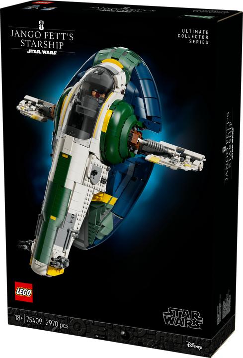 Produktbild LEGO Jango Fetts Sternenschiff der Firespray-Klasse (75409, LEGO Star Wars)