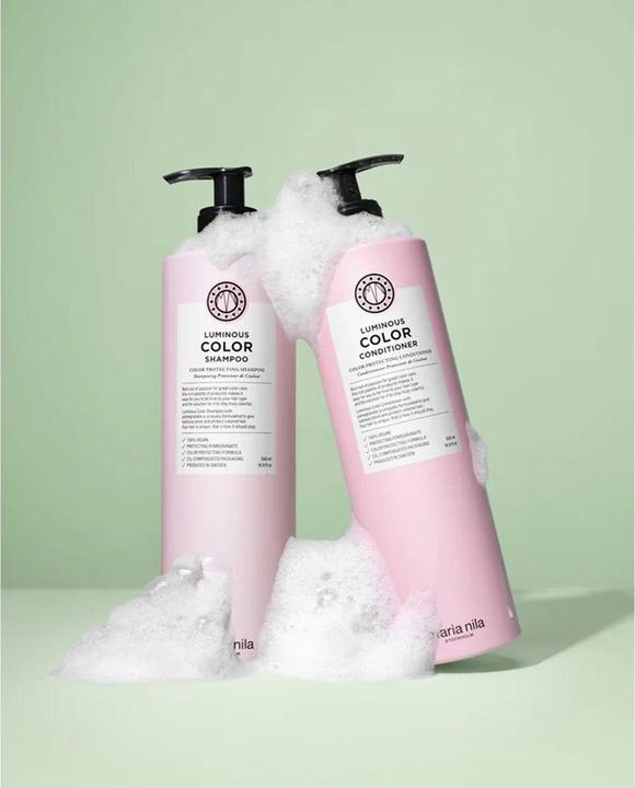 Produktbild Maria Nila Luminous Colour Care Duo (500 ml, Flüssiges Shampoo)