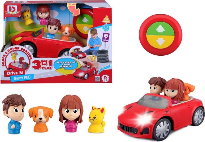 Actual product image BB Junior Drive'N Sort RC with light and sound
