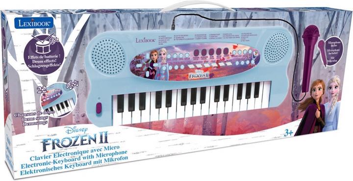 Produktbild Lexibook Elektronische Tastatur mit mikrofon Die Eiskönigin 2 (Englisch)