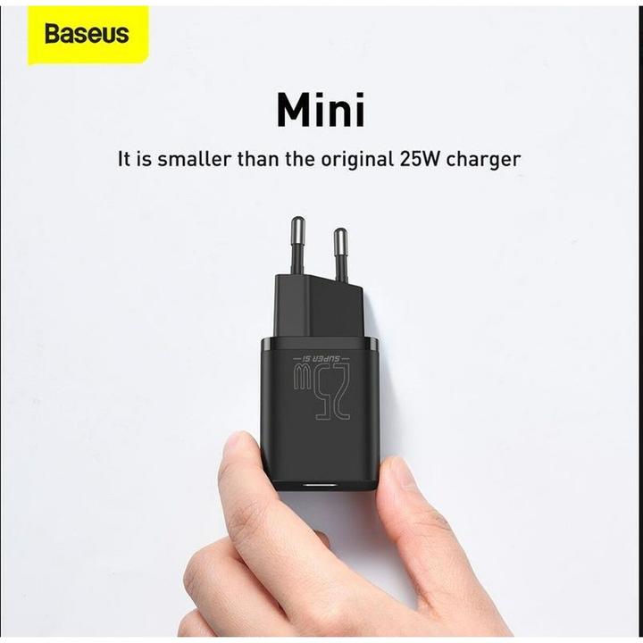 Actual product image Baseus Super Si Set Quick Charger (25 W)