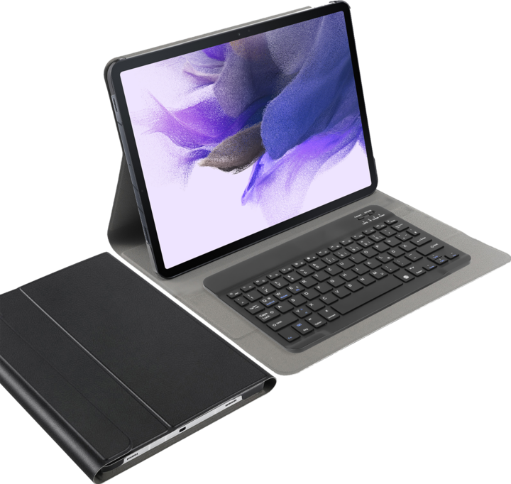 Produktbild Cazy Tastatur Hülle Kompatibel mit Samsung Galaxy Tab S7 FE - Schutz Etui mit magnetisch Abnehmbarer (DE, Galaxy Tab S7 FE)