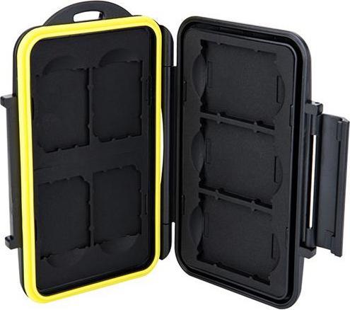 Actual product image JJC Storage box for 3x XQD and 4x SD/SDHC/SDXD