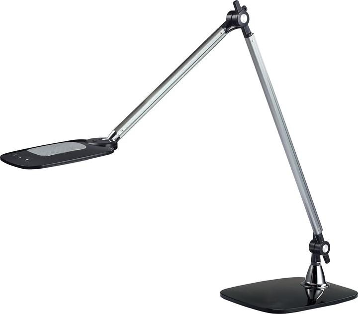 Produktbild Paperflow Schreibtischlampe meet powered by LED Jim Schwarz, Silber