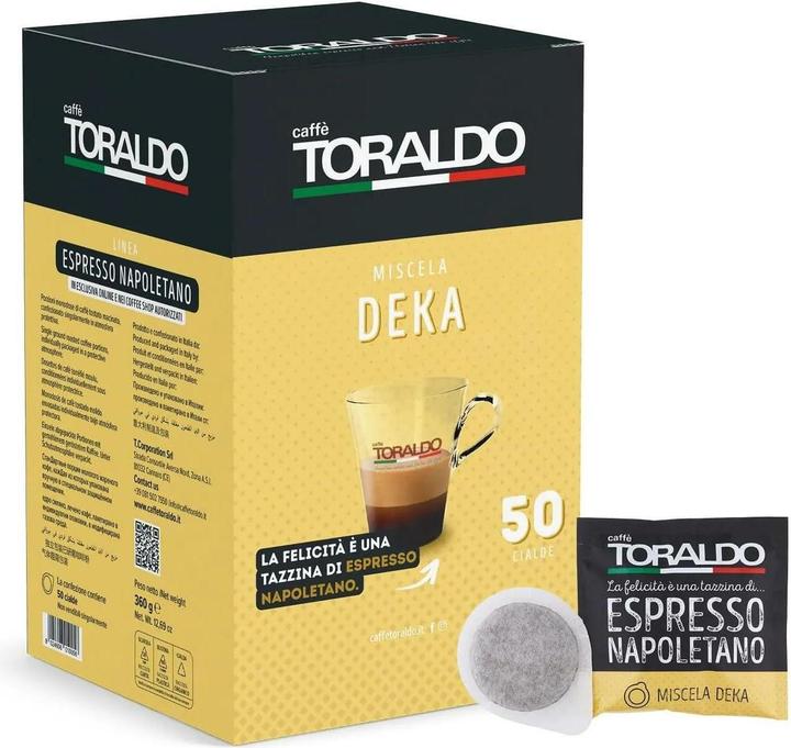 Produktbild Caffè Toraldo Miscela Deka (50 x Port.)