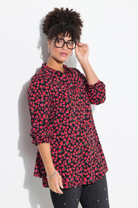 Immagine prodotto Miamoda Bluse, A-Linie, Herz-Muster (56)