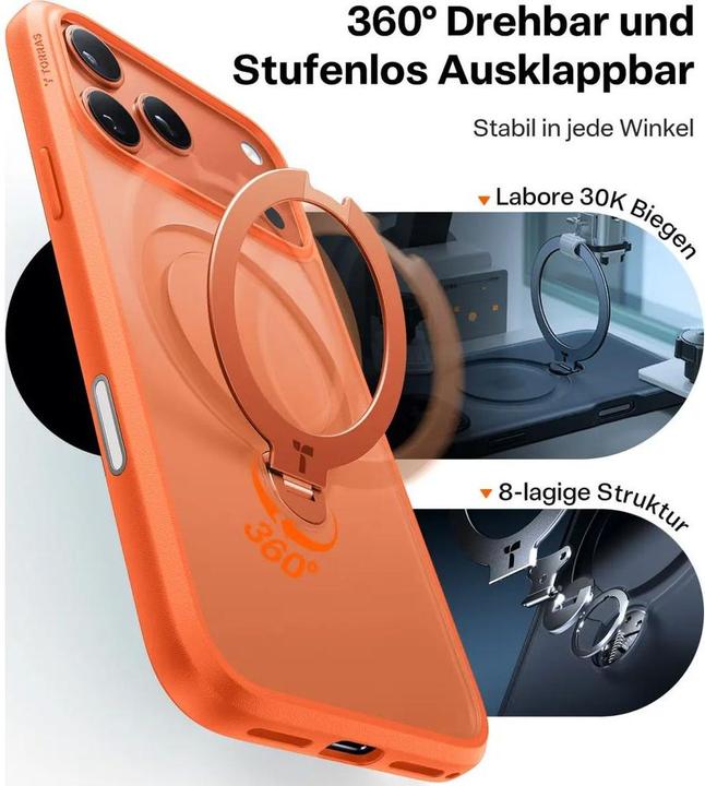 Produktbild Torras Ostand Spin Series (Apple iPhone 17 Pro Max)