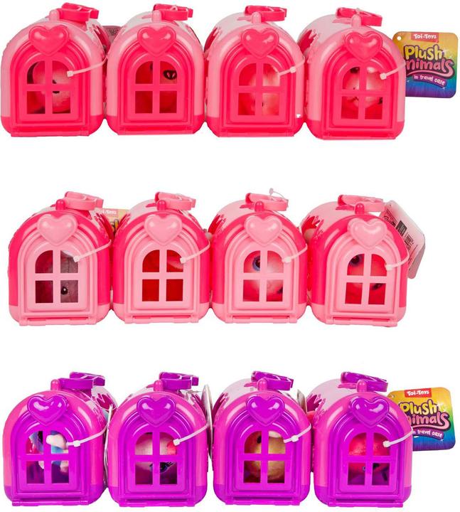 Toi-Toys Plüschtier Plüschtier im Tragekoffer, 10cm (16 cm)