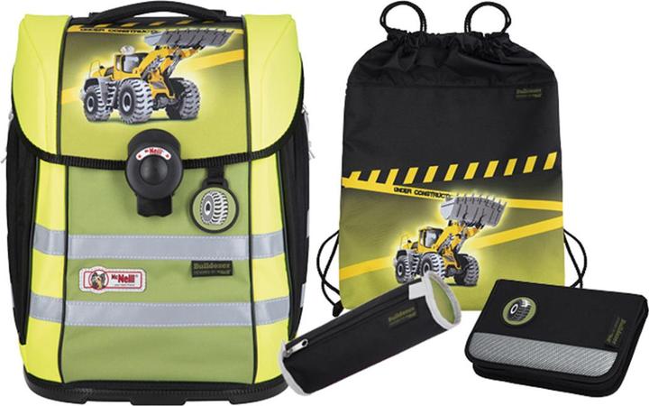 Produktbild Mc Neill Schulranzen-Set ERGO PRIMERO 963820600 BULLDOZER McLight 4-teilig (20 l)