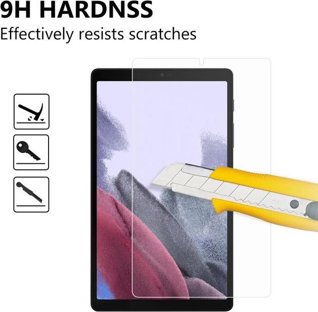 Actual product image MU Budget Protective glass screen protector (1 Piece, Galaxy Tab A7 Lite 8.7)