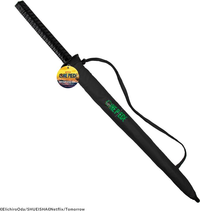 Actual product image Cinereplicas One Piece umbrella Zoro Black Sword