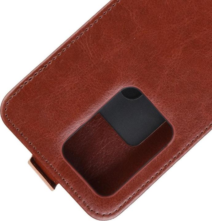 Produktbild Cover-Discount Galaxy S20 Ultra - Klassisches Flip Case vertikal braun (Samsung Galaxy S20 Ultra)