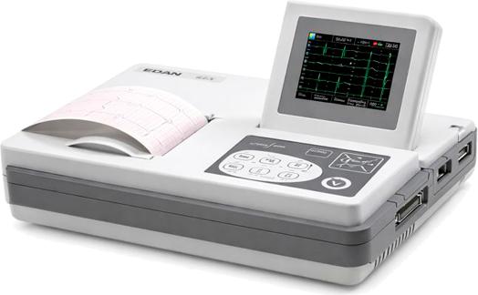 Actual product image Edan Resting ECG SE-3 - Monochrome screen, With pacemaker detection