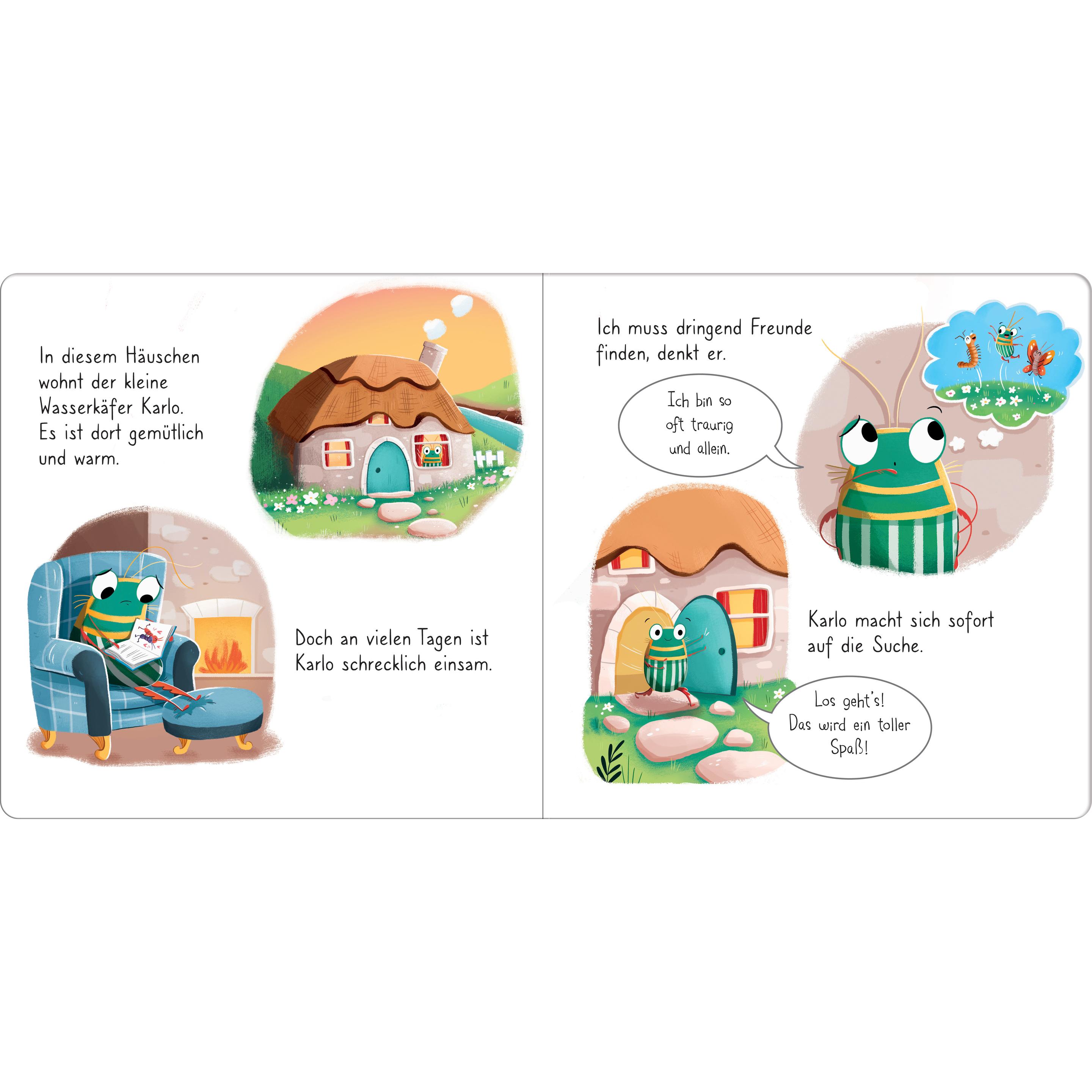 Thumbnail - Käfergeschichten Karlo Käfer wünscht sich einen Freund, Kinderbücher
