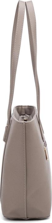 Actual product image David Jones **Damen Schultertasche - Elora Ultra Modell - Pu Vegan Leder** - 36.0 X 23.0 X 11.0 Cm