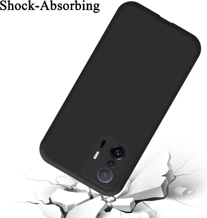 Actual product image Cadorabo TPU Liquid Silicone Case Cover for Xiaomi 11T / 11T PRO (Xiaomi 11T)