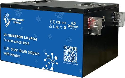 Produktbild Ultimatron ULM-48V-100Ah LiFePO4 Versorgungsbatterie (51.20 V, 100 Ah)