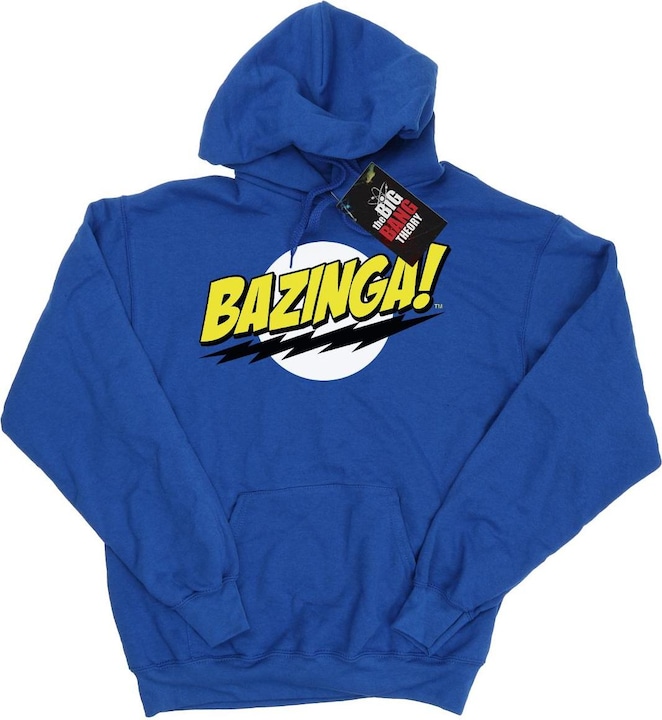 Immagine prodotto Dam Felpa con cappuccio Sheldon Bazinga (XXL)