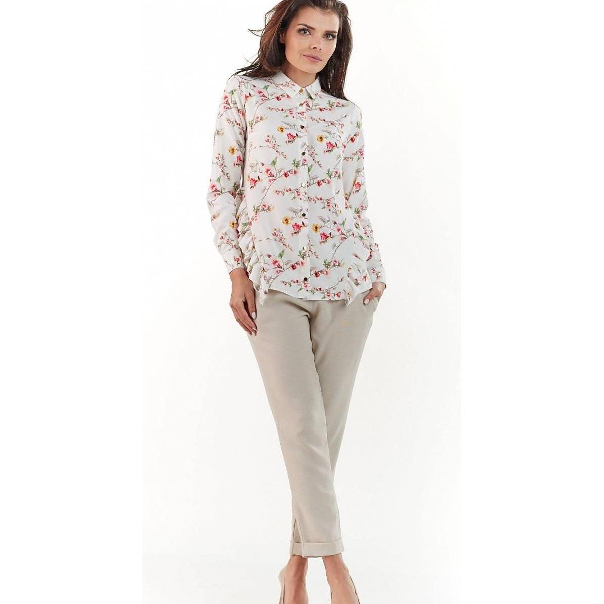 Infinite You, Hemd, Langarm Hemd, Beige, (M)